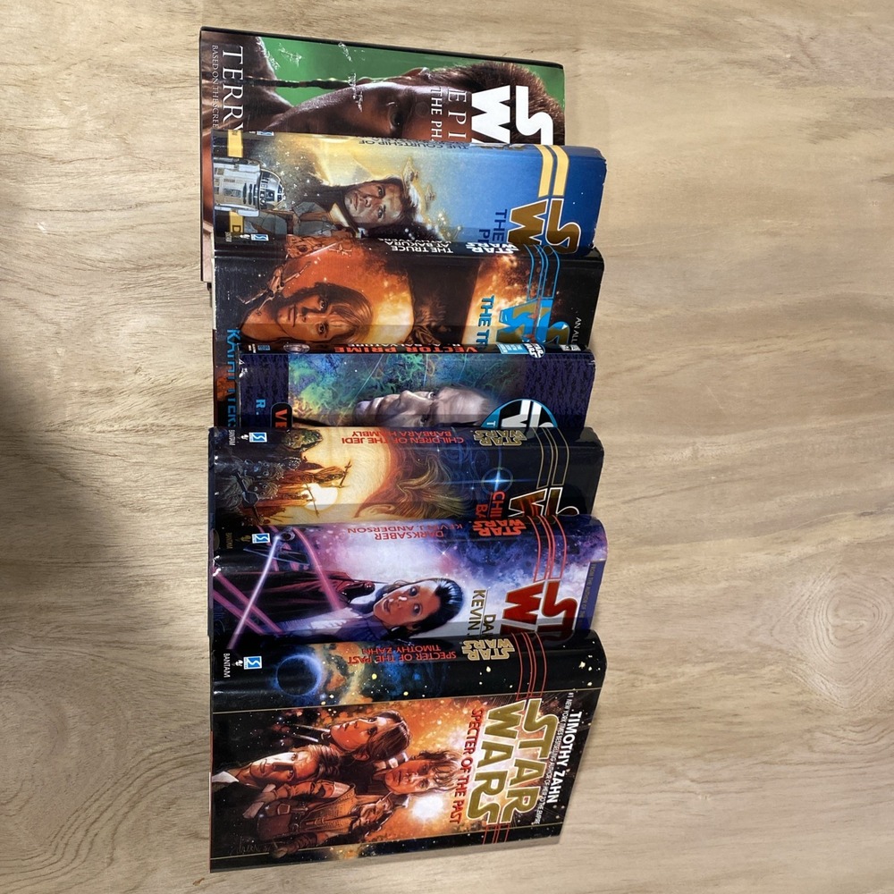 Star‎ Wars Vintage Hardback Novels Lot Of 7